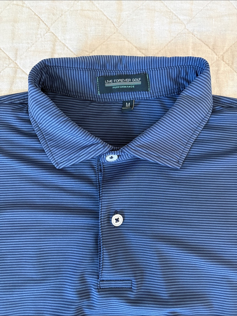 Live Forever Golf polo